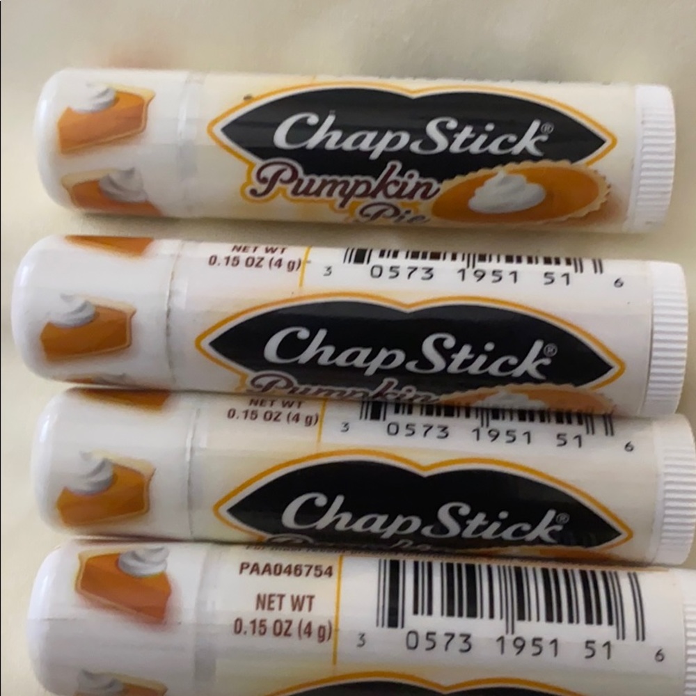 Chapstick pumpkin pie lip balm lot of 4